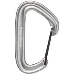 Black Diamond LiteWire Carabiner -Outdoor Gear Sale 210234 1003 LITEWIRECARABINER GRAY 01