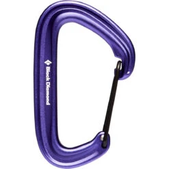 Black Diamond LiteWire Carabiner -Outdoor Gear Sale 210234 5000 LITEWIRE CARABINER PURPLE 01