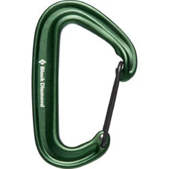 Black Diamond MiniWire Carabiner -Outdoor Gear Sale 210235 3005 MINIWIRE CARABINER GREEN 01