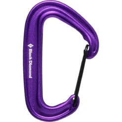 Black Diamond MiniWire Carabiner -Outdoor Gear Sale 210235 5000 MINIWIRE CARABINER PURPLE 01