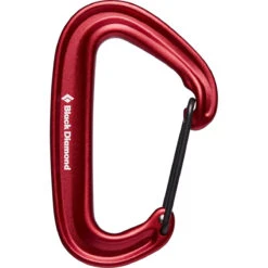 Black Diamond MiniWire Carabiner -Outdoor Gear Sale 210235 6009 MINIWIRE CARABINER RED 01