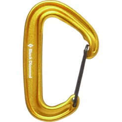 Black Diamond MiniWire Carabiner -Outdoor Gear Sale 210235 7003 MINIWIRE CARABINER YELLOW 01