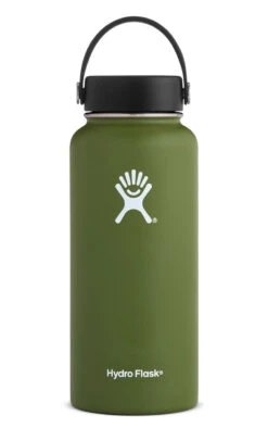 Hydro Flask 32 Oz Wide Mouth Water Bottle -Outdoor Gear Sale olive32